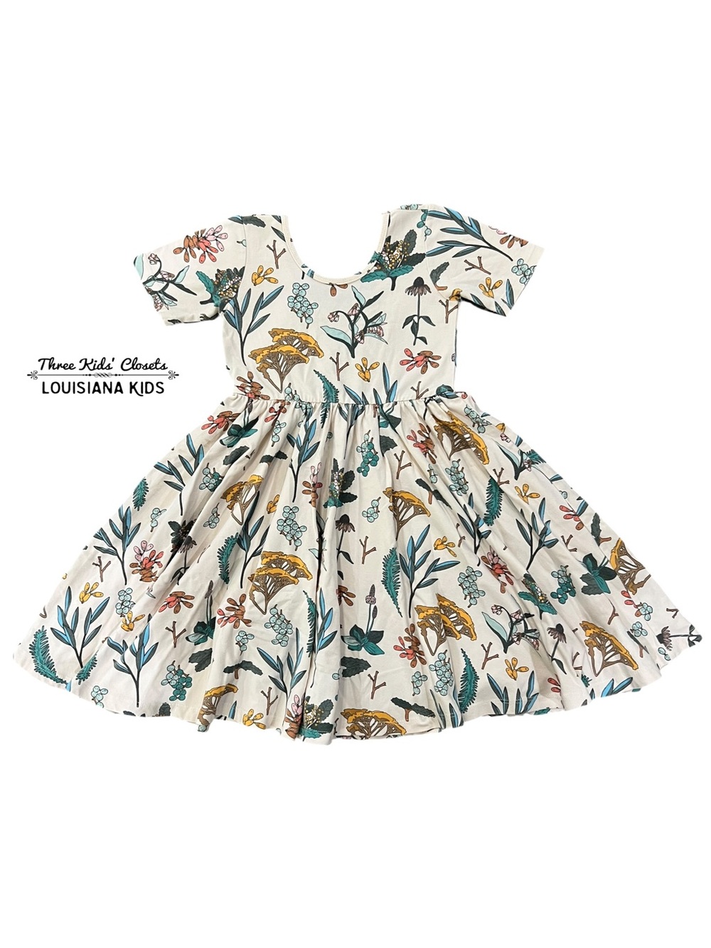 Alice + Ames 6Y Herbal Study Ballet Dress Twirl Dress